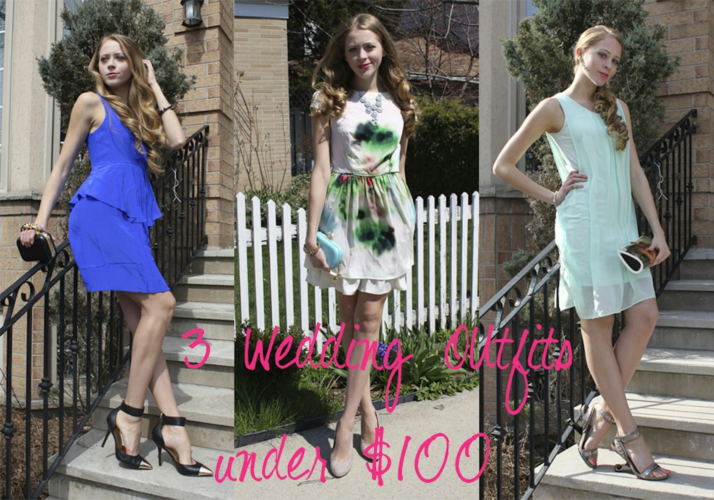 3 Prom or wedding outfits under $100
