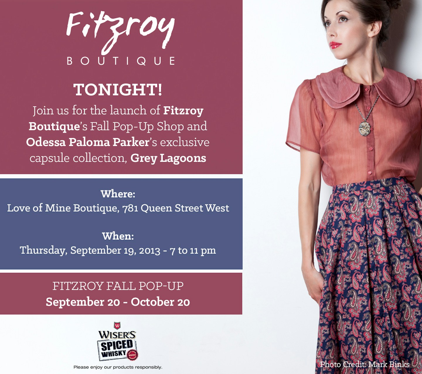 Fitzroy Boutique Fall Pop-Up & Preview