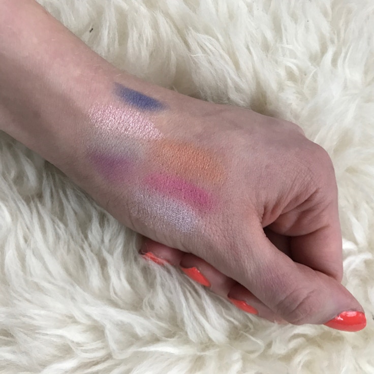 Mary Kay Eyeshadow palette swatches