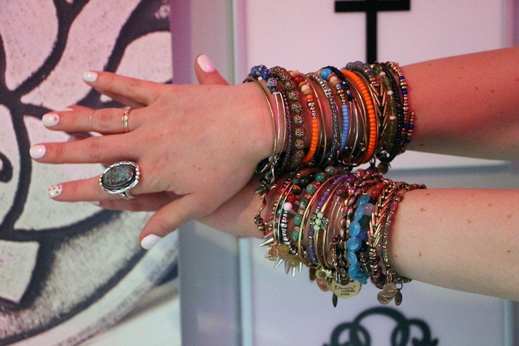 alex and ani arm party bangles