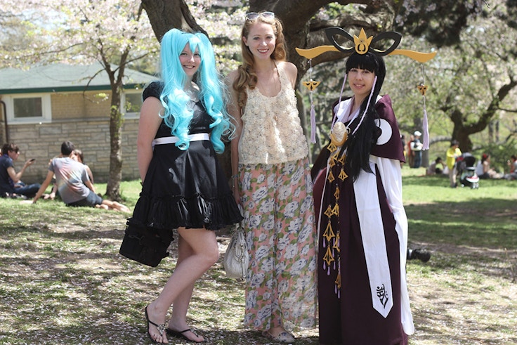 anime cosplayers in toronto high park