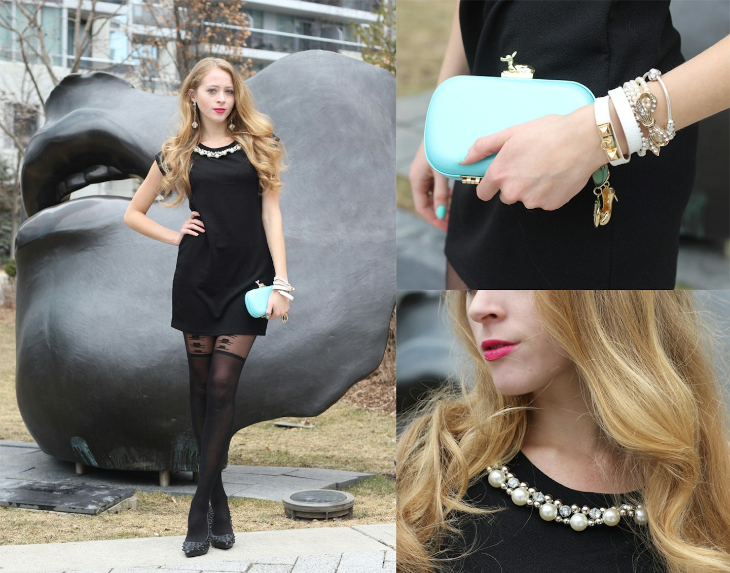Little Black Dress and Pearls