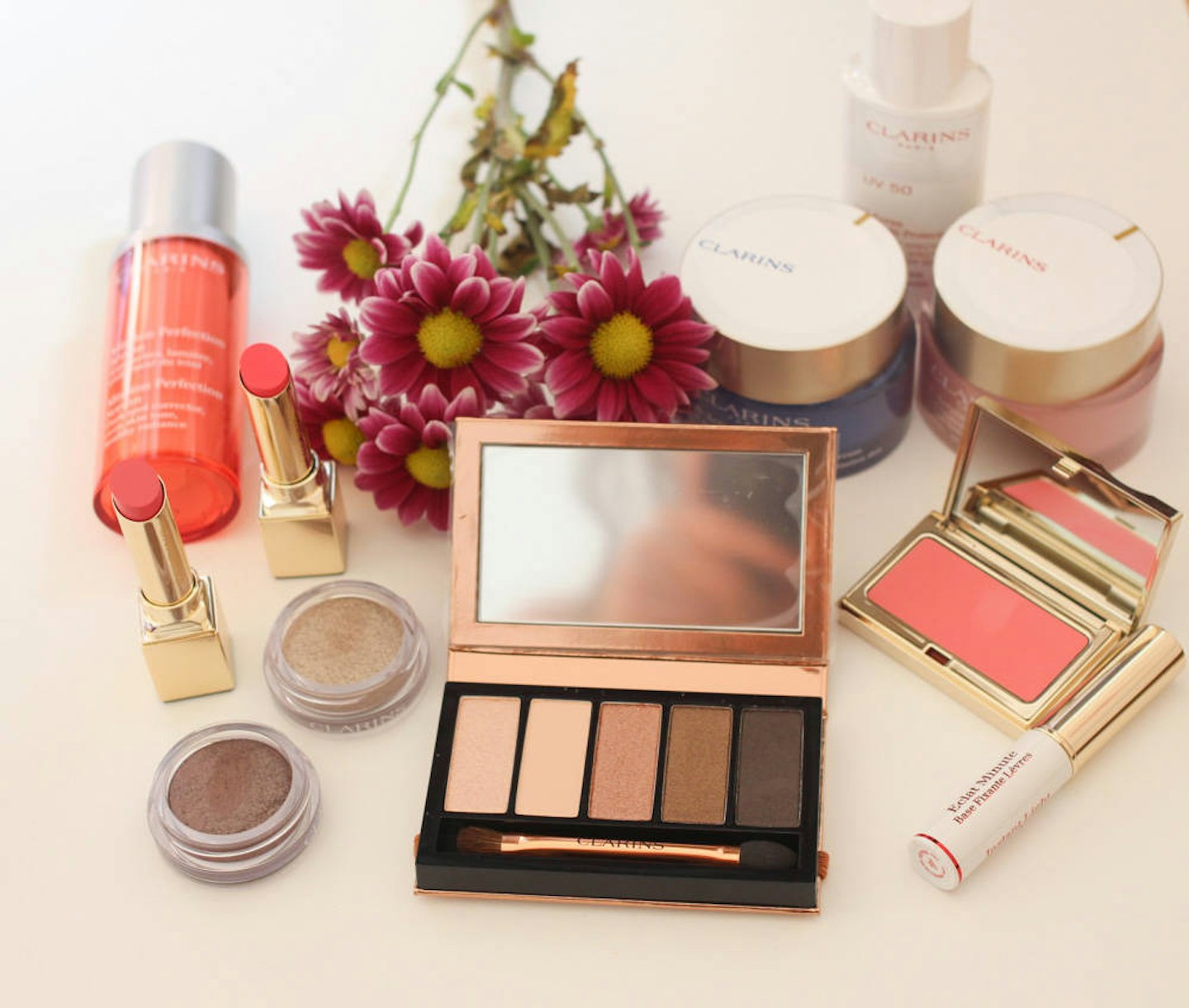 Clarins Multi-Active Review + a Spring Beauty look