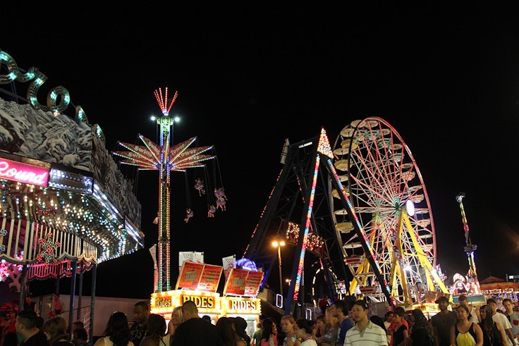 cne midway at night