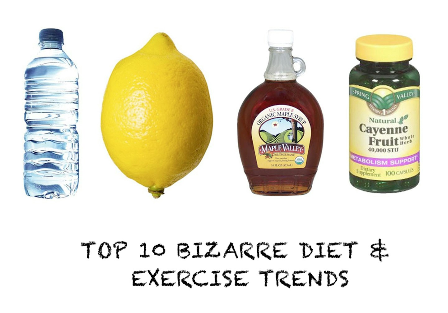 Top 10 bizarre diet and exercise trends