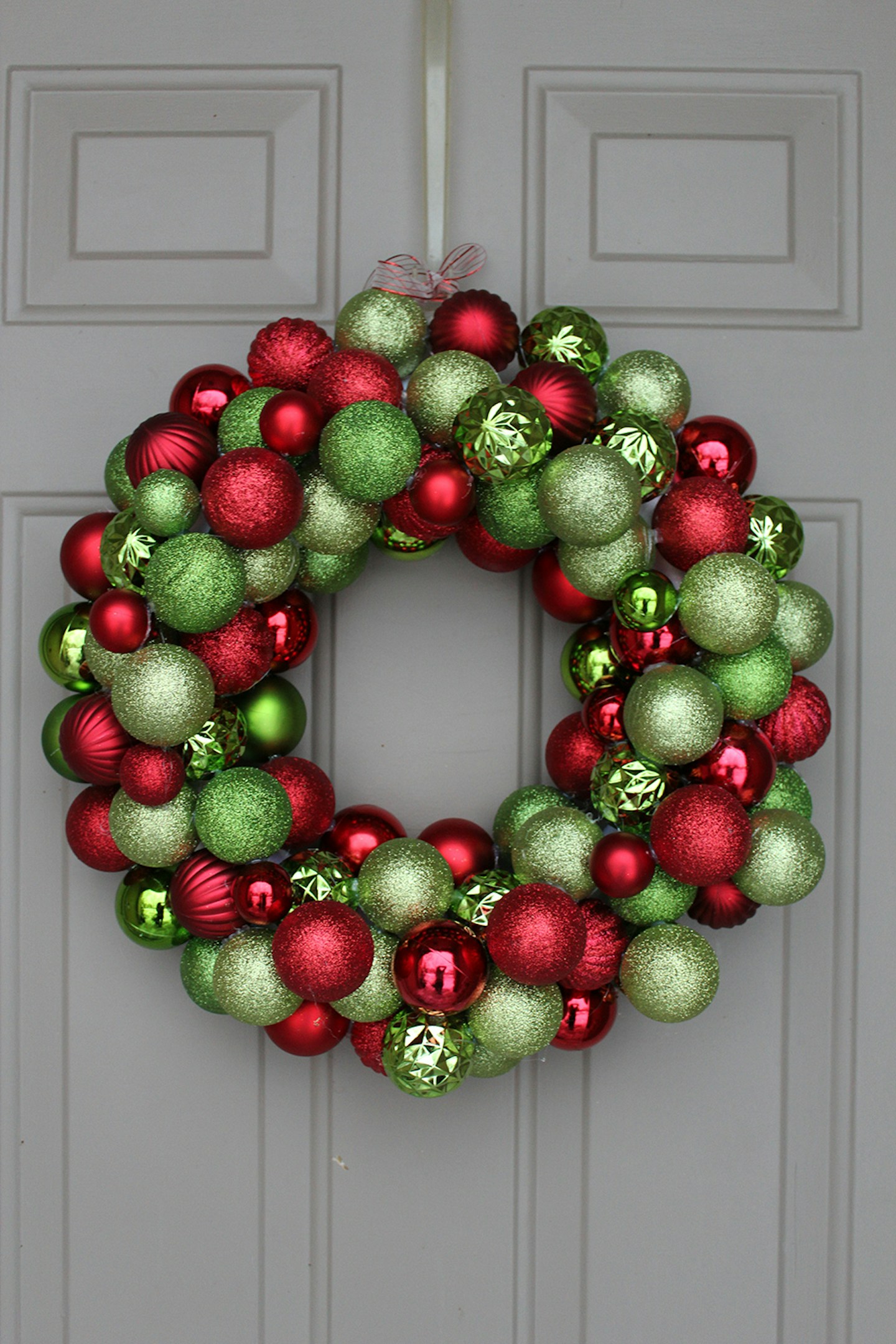 DIY: Ornament Wreath under $30