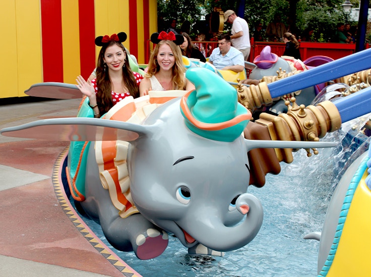 dumbo flying elephant ride