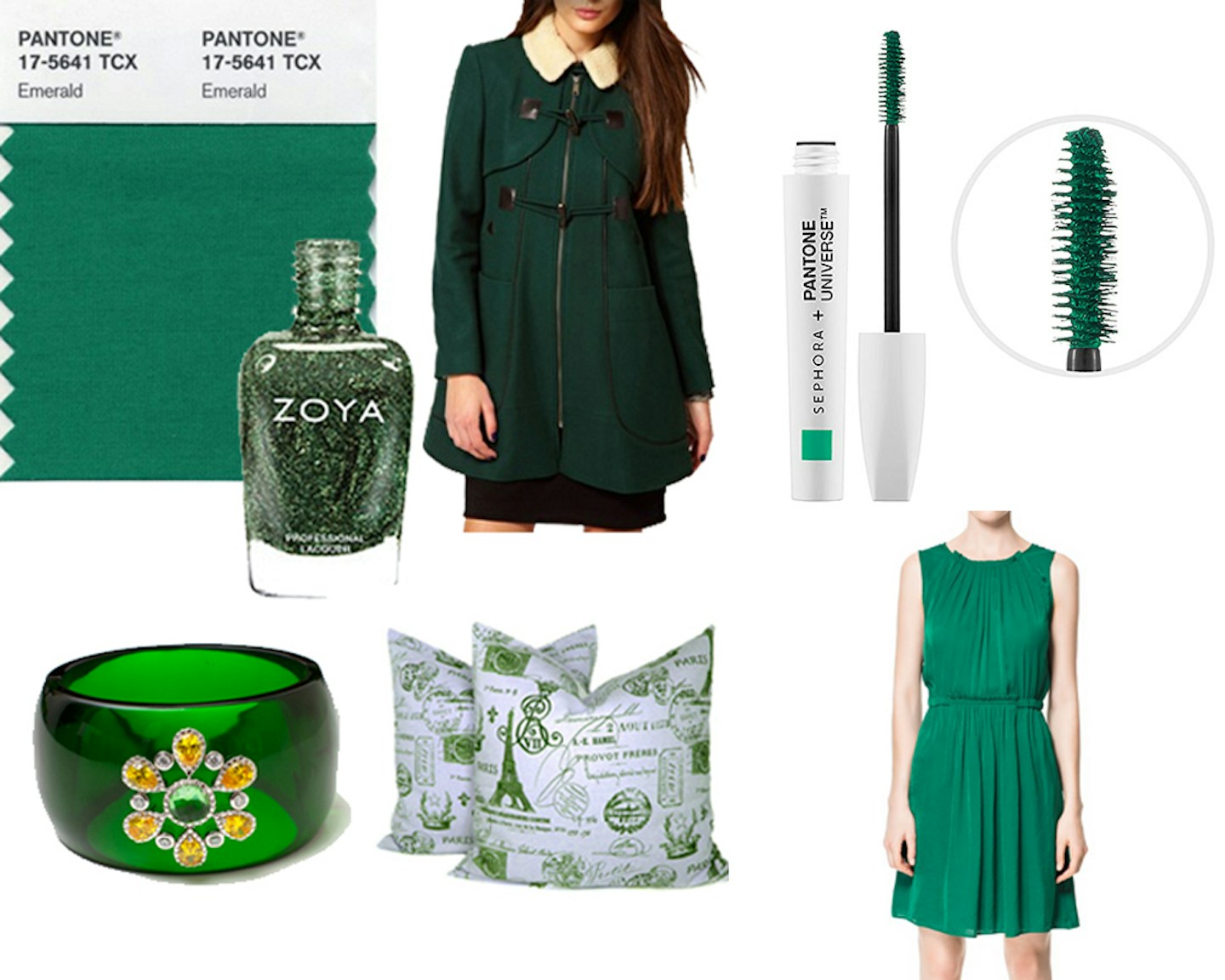 How to Wear Emerald – Pantone’s 2013 Color of the Year