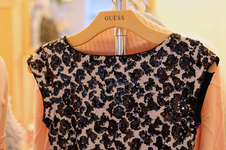 guess holiday 2014 preview sequin dress