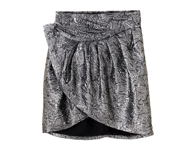 isabel marant textured skirt
