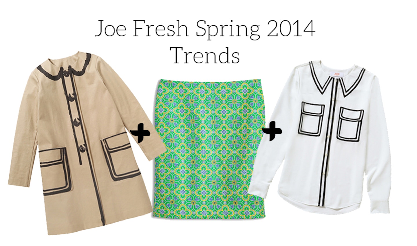 Joe Fresh Spring 2014 Trends + Outfit Ideas