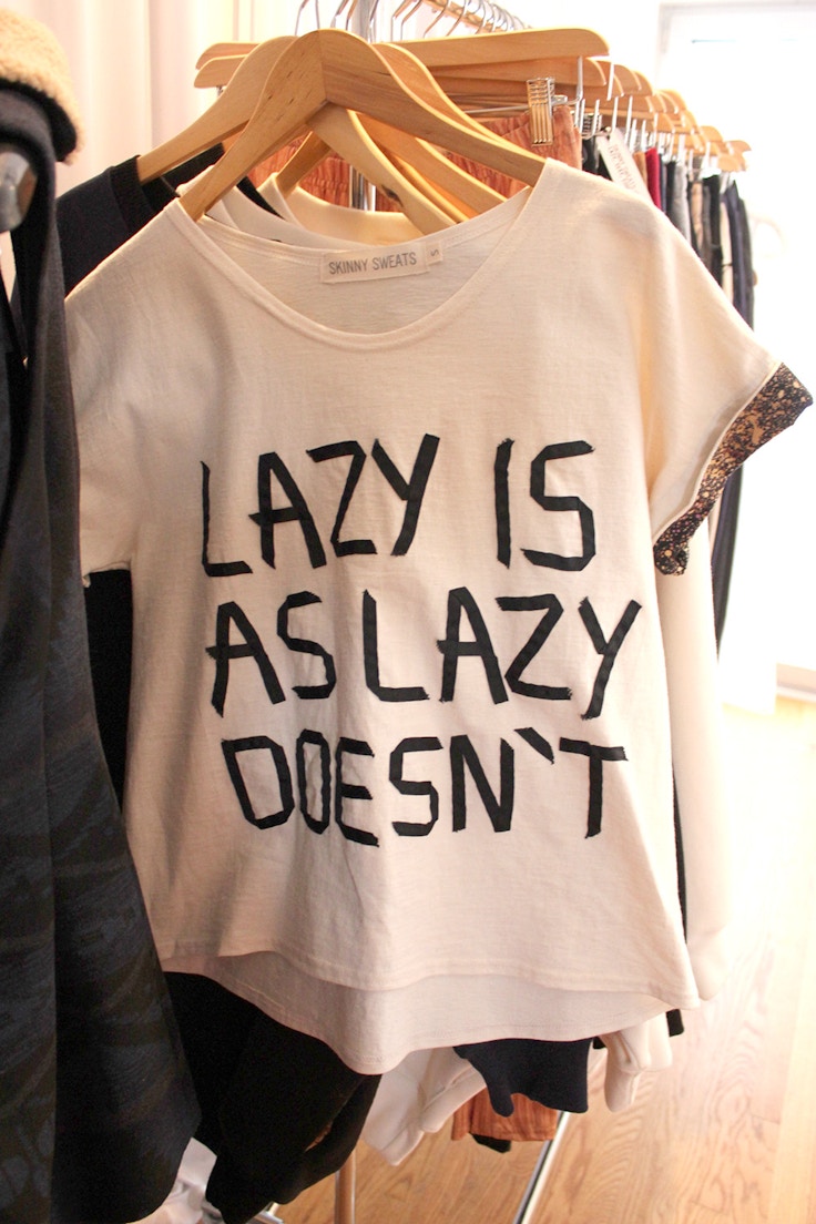 lazy is as lazy doesnt