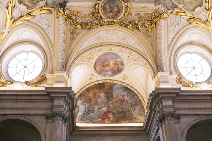 Royal Palace of Madrid Great Hall Fresco