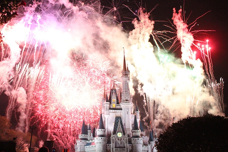 magic kingdom wishes fireworks