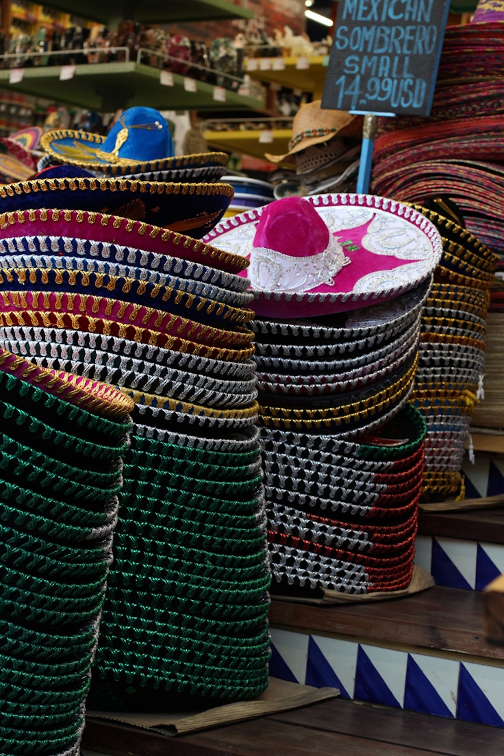 mexican sombreros cancun shopping