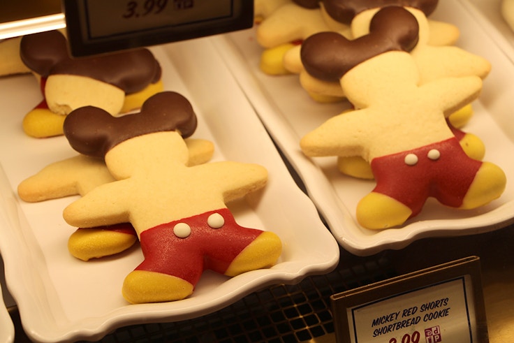 mickey mouse short bread