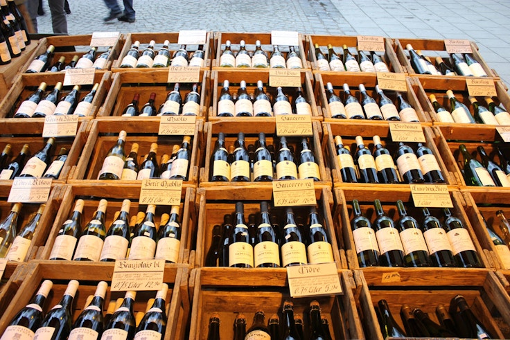 munich marienplatz wine market