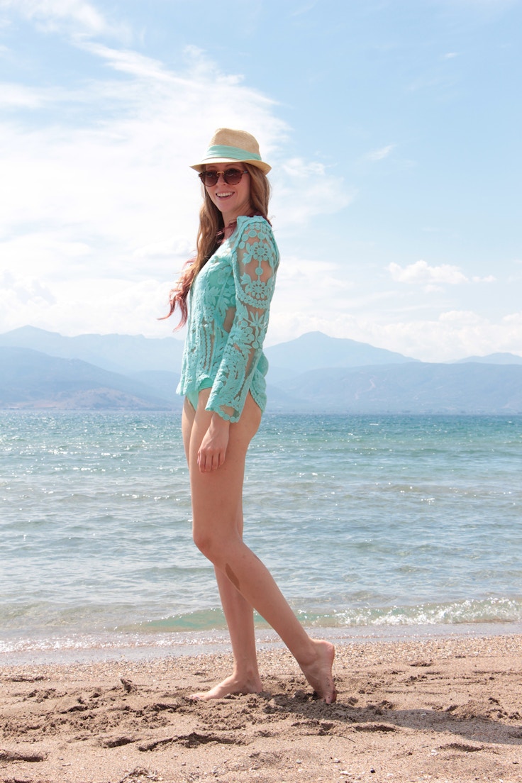 nafplio greece karathona beach mint beach outfit