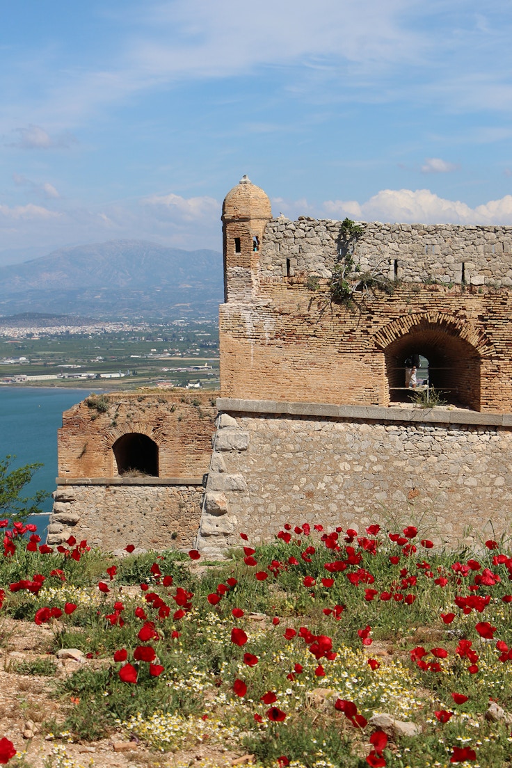 nafplio palamidi fortress bastions
