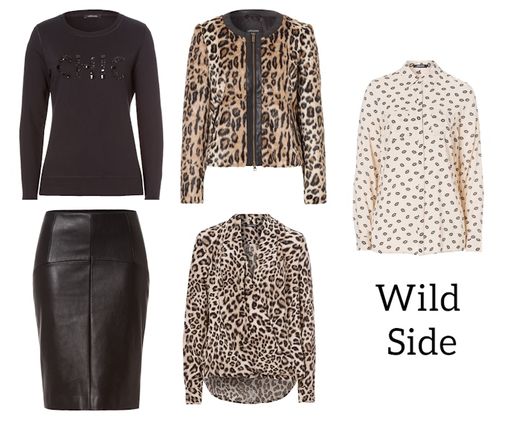 olsen fashion fall 2014 wild side leopard print