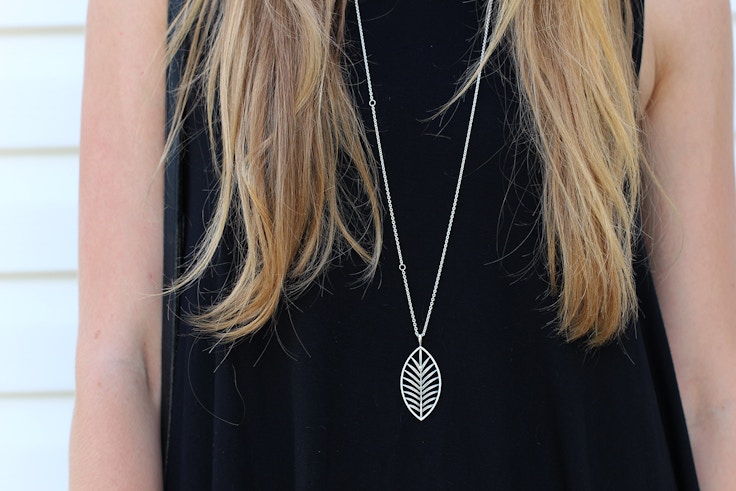 pandora summer 2015 palm necklace