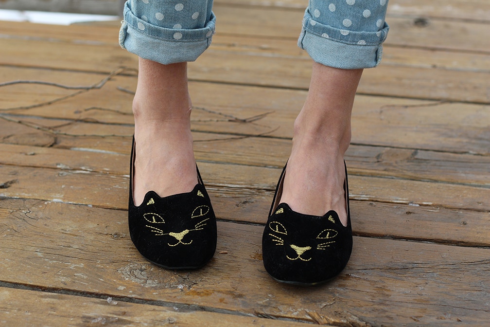 persunmall cat loafers charlotte olympia