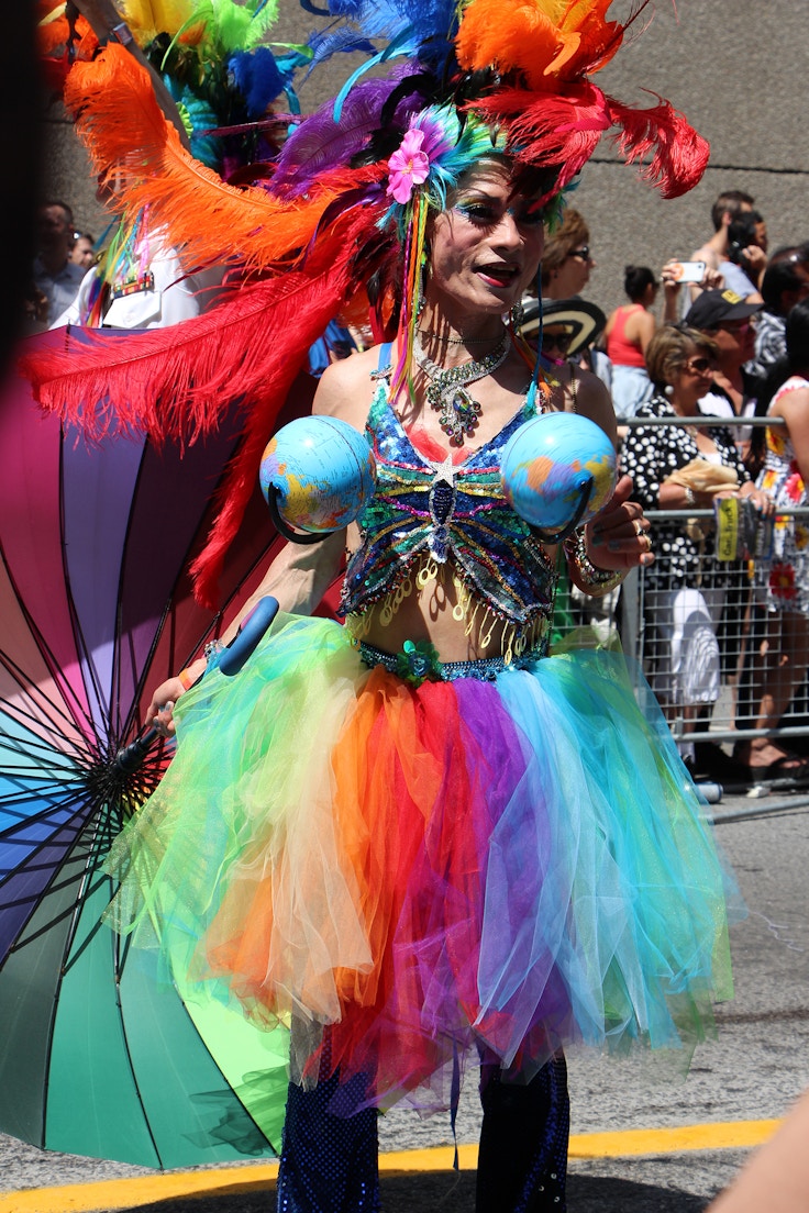 pride parade rainbow tutu outfit