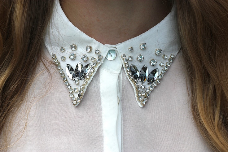 sparkly collar