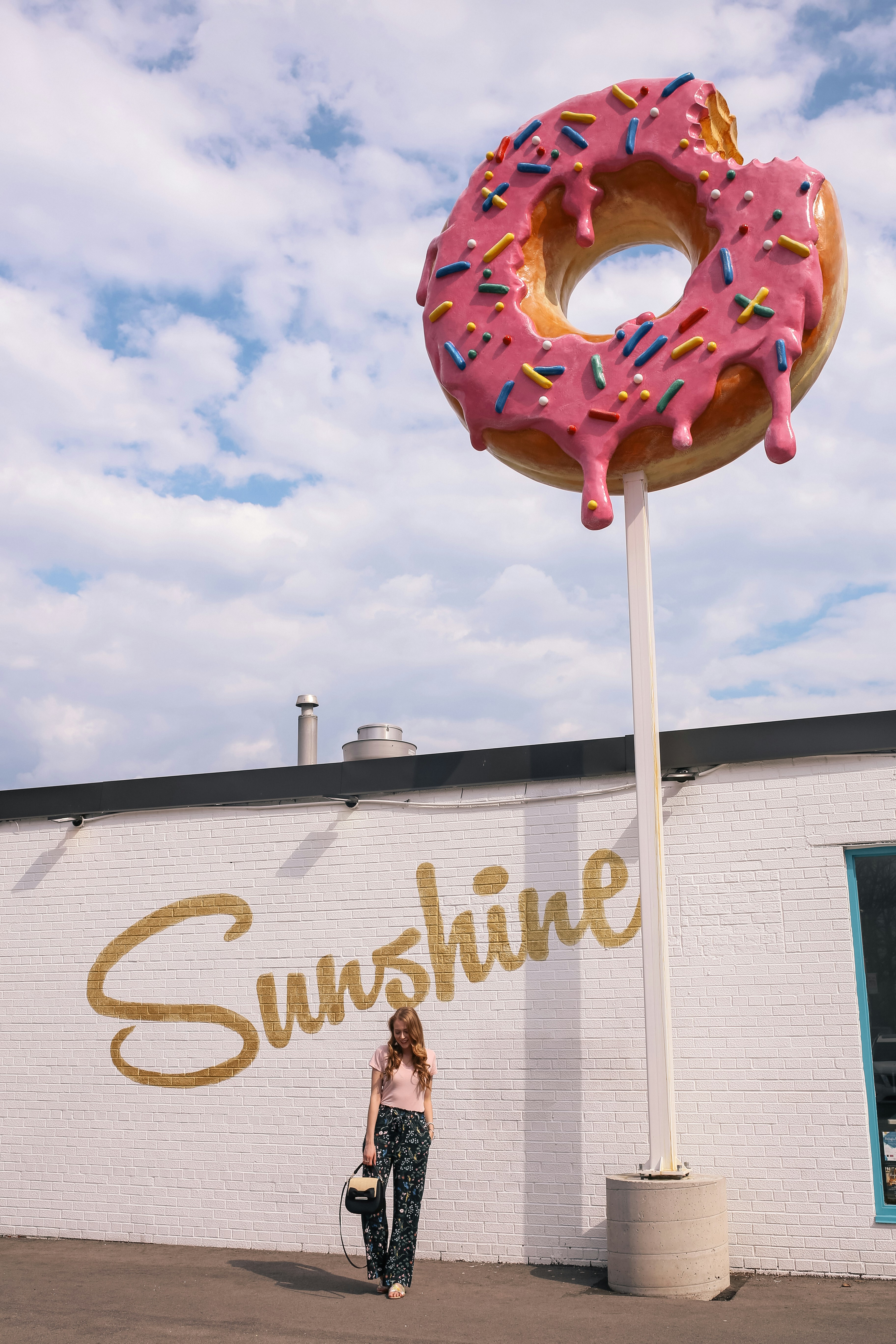 sunshine donuts burlington donut sign