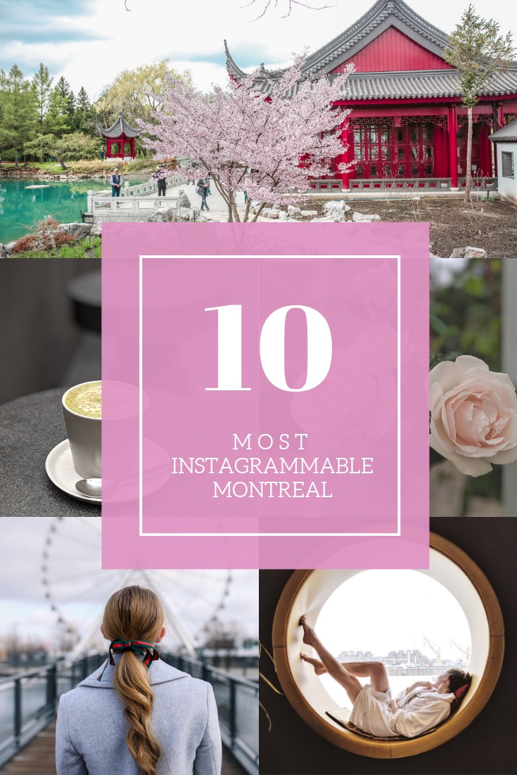 10 Most Instagrammable Spots in Montreal: the chicest cafes in Saint Laurent, to indulgent day spas, Montreal has so many great spots to take a fabulous photo. Read this post for an insider's guide to Montreal, Canada.