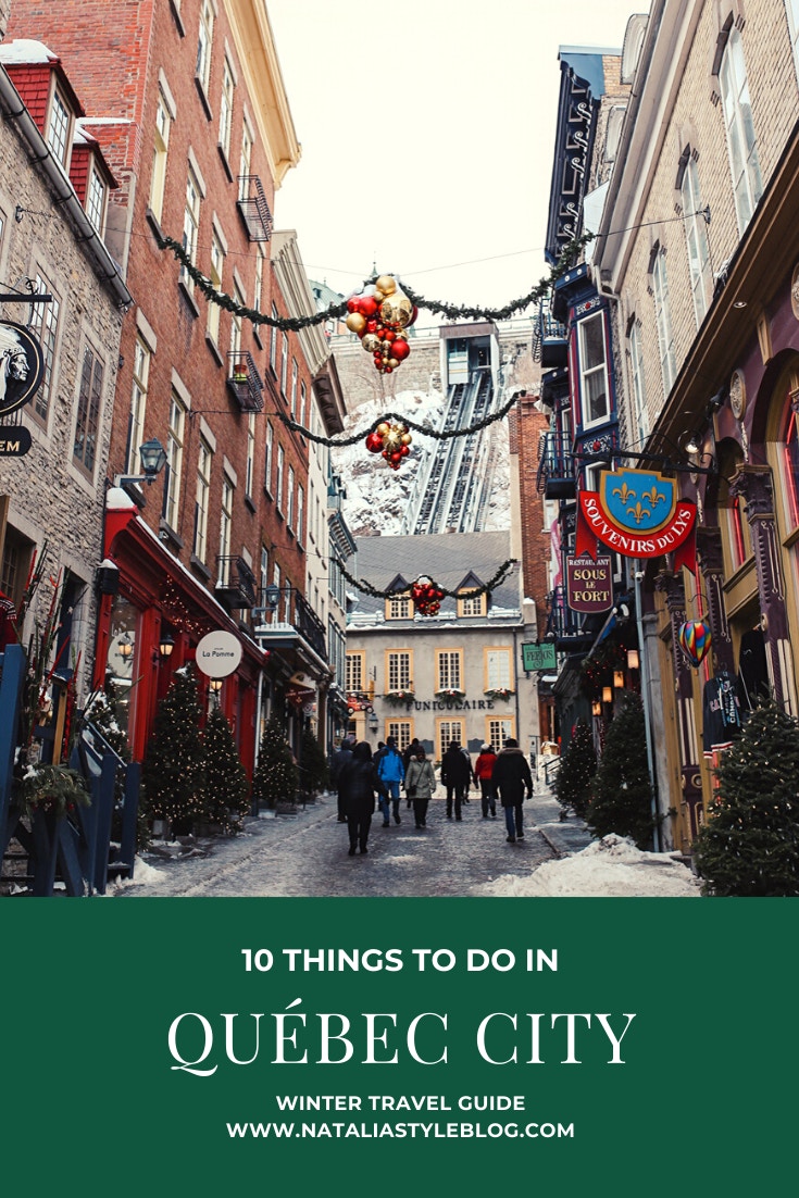 Discover the top 10 Things to do in Quebec City on a weekend in winter. From ice hotels to Chateau Frontenac, it's the perfect couple's getaway!